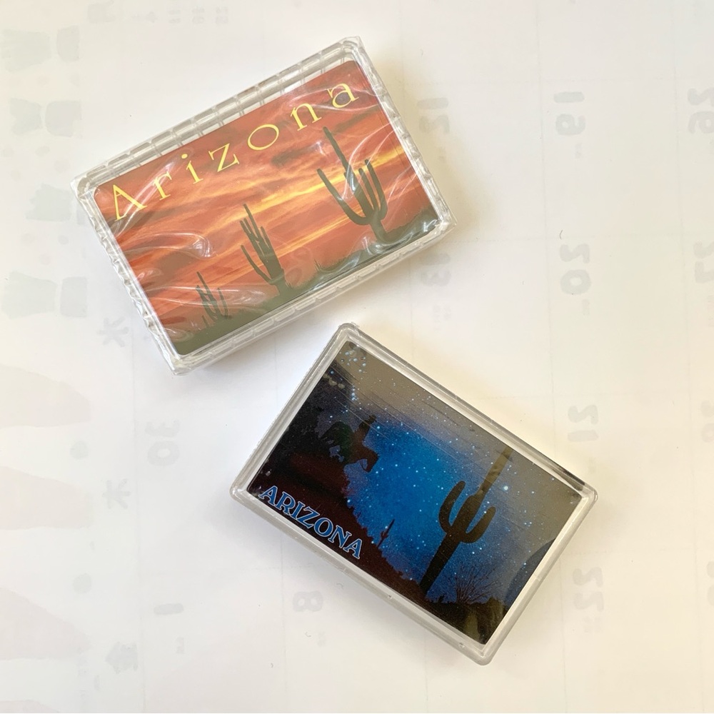 Arizona deck of playing cards new in packaging set of 2